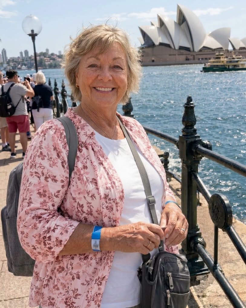 U 69. godini prodala sam svoju kuću da bih putovala po svetu, uprkos protivljenju svoje dece — u Australiji me je jedan muškarac pozvao kod sebe na kafu, ali kada sam ušla u njegovu dnevnu sobu, sledila sam se. 😱 - featured image U 69. godini prodala sam svoju kuću da bih putovala po svetu, uprkos protivljenju svoje dece — u Australiji me je jedan muškarac pozvao kod sebe na kafu, ali kada sam ušla u njegovu dnevnu sobu, sledila sam se. 😱 - featured image